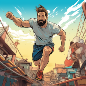 running